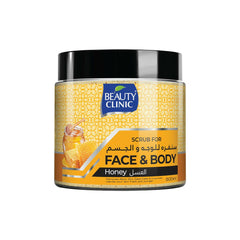 Honey Face & Body Scrub 500ml by Beauty Clinic