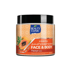 Papaya Face & Body Scrub - 500ml by Beauty Clinic