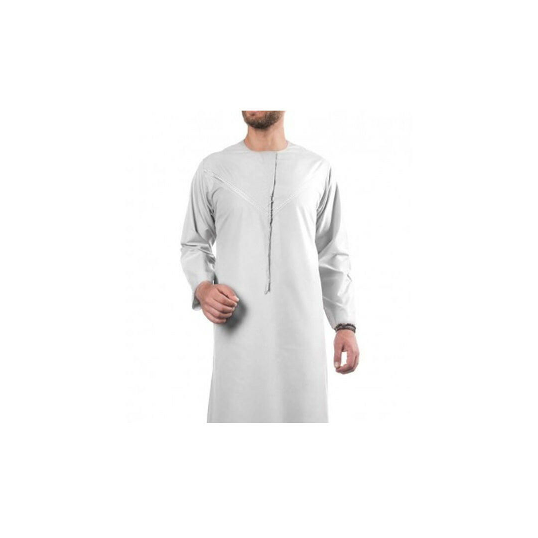 Tussel Neck Kaftan Ethnic Emirati Style